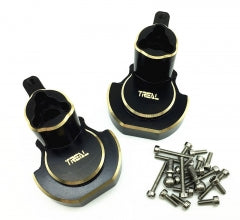 Treal Brass Rear Inner Portal Housing(L/R) Heavy for Redcat GEN8 Scout II