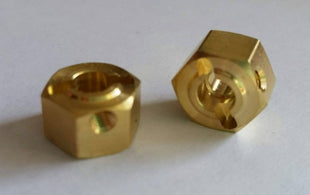 Team KNK (2 pcs) Brass 12mm x 8mm Hex