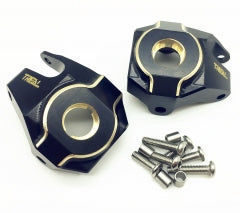 Treal Brass Front Steering Knuckles Heavy for SCX10 II 70g/pc