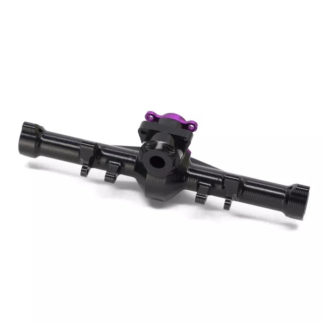 Treal Black-Purple SCX24 Rear Axle Housings Aluminum 7075 Diff