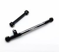 Treal Axial SCX24 Aluminum 7075 Steering Links Set for 1/24 Scale-V2 BLACK