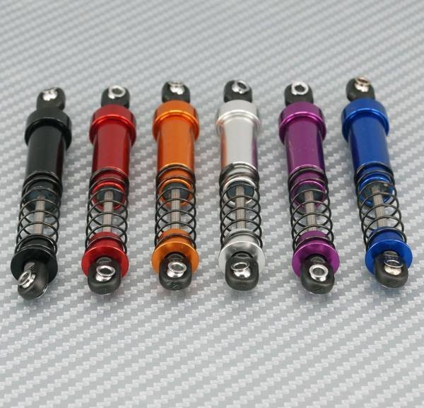 Dlux Dravtech Medium Shocks with Traxxas Rebuild Kits (4)