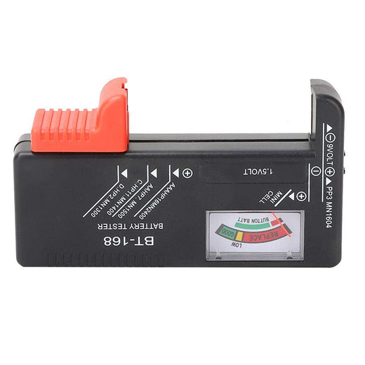 Walfront Battery Tester for AA AAA 9V 1.5V Button Cell Batteries