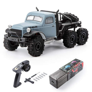 FMS 1/18 Atlas 6x6 RTR Crawler, Blue