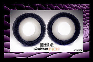 Team Ottsix Racing 1.9" HALO WebWrap 2-Stage Foam Inserts (Yellow Dot) (2)