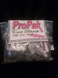 Team KNK Cap Head Pro Pak Stainless Screw Kit (700 pcs)