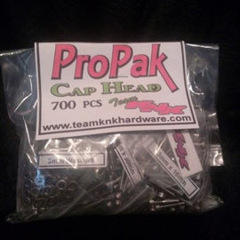 Team KNK Cap Head Pro Pak Stainless Screw Kit (700 pcs)