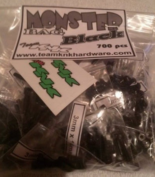 Team KNK Monster Bag Black Oxide Hardware Kit (700 pcs)