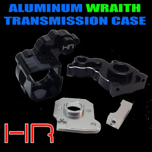 Hot Racing WRAITH Black Aluminum Center Gear Case