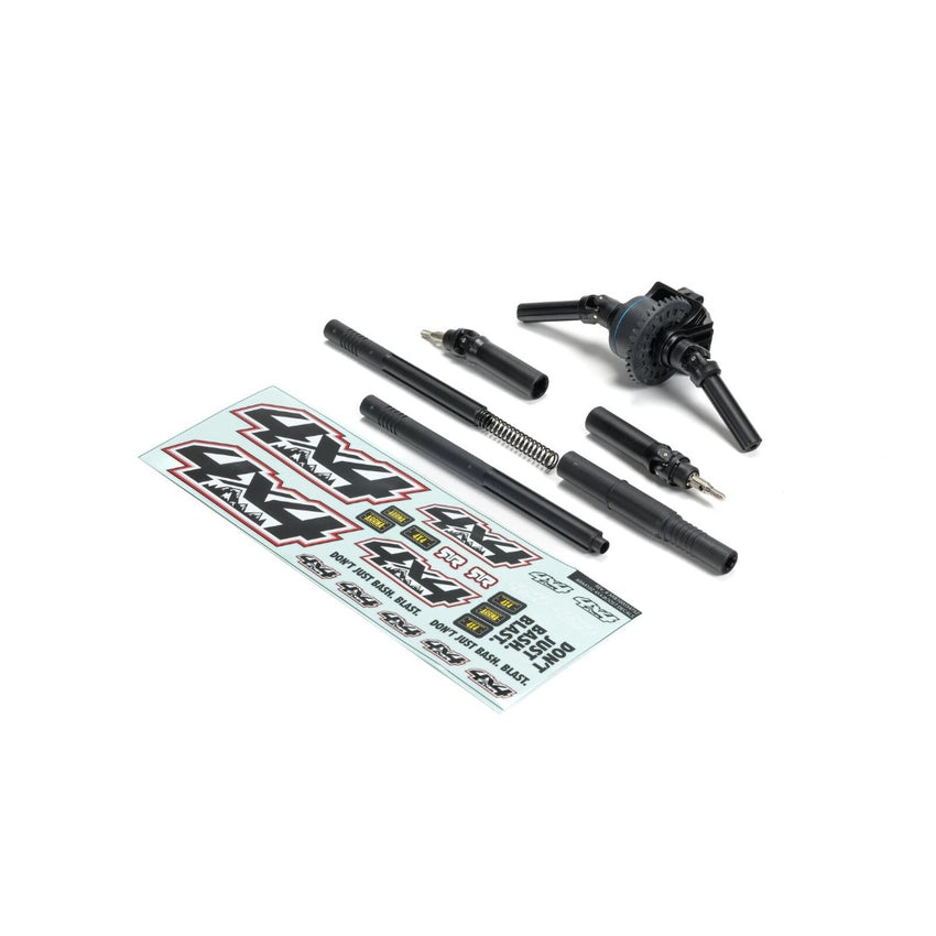 Arrma 4X2 BOOST 4X4 Transmission Conversion Kit for Granite 4x4 Mega, Senton Mega, or Vorteks 3S BLX