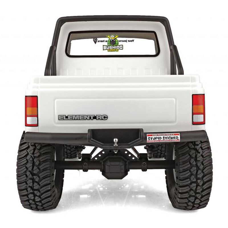 Element 1/10 Enduro Bushido Brushed Trail Truck RTR, WHITE