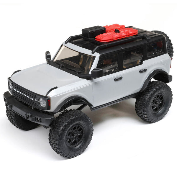 Axial 1/24 SCX24 2021 Ford Bronco 4WD Truck Brushed RTR, Gray (Discontinued)