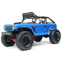 Axial 1/10 SCX10 II Deadbolt 4WD Brushed RTR, Blue