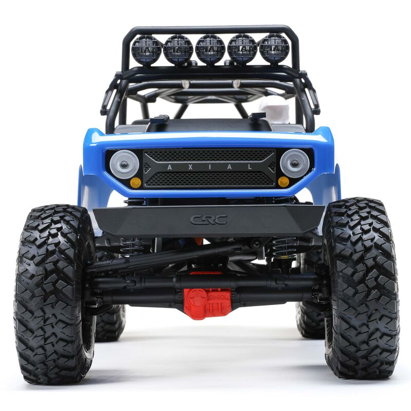 Axial 1/10 SCX10 II Deadbolt 4WD Brushed RTR, Blue