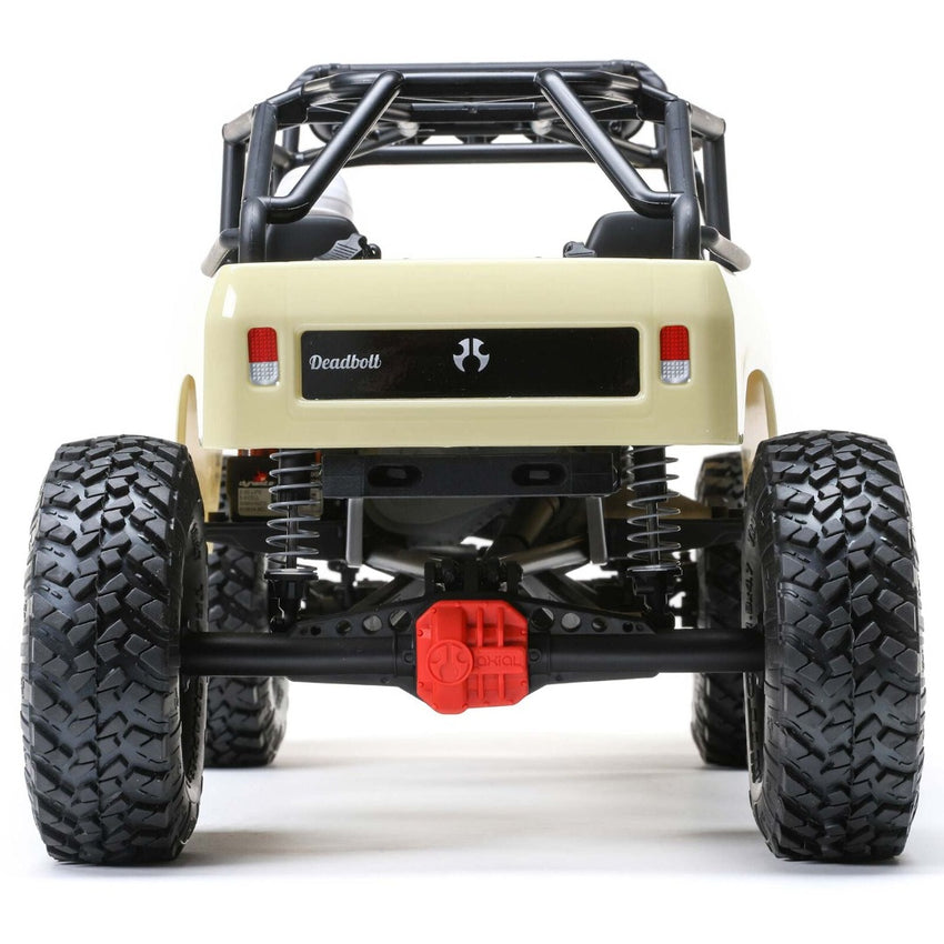 Axial 1/10 SCX10 II Deadbolt 4WD Brushed RTR, Biege