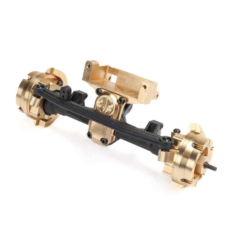 AXIAL HEX HUB, BRASS (2): SCX24, AX24