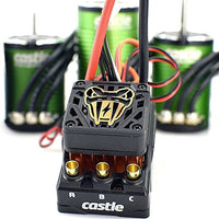 CASTLE CREATIONS COPPERHEAD 10 Brushless ESC / 1412-3200Kv 5mm Sensored Motor Combo