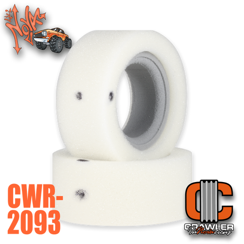 Crawler Innovations Lil Nova 4.0 1.9" Class 1 Crawler Foam (2) (Standard/Firm)