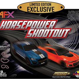 AFX Slot Car Horsepower Shootout Set (Limited Edition)