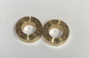 Dlux 1/16", 2mm, 1/8", 1/4" Hub Spacers