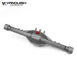 VANQUISH CURRIE F9 SCX10-II REAR AXLE GREY ANODIZED