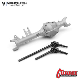 VANQUISH CURRIE VS4-10 D44 FRONT AXLE CLEAR ANODIZED
