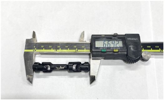 Dlux Cut-to-Length Driveshaft: 5mm Input/Output