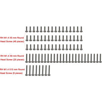 M1.4 Stainless Steel Full Screw Set 81 PC SCX24