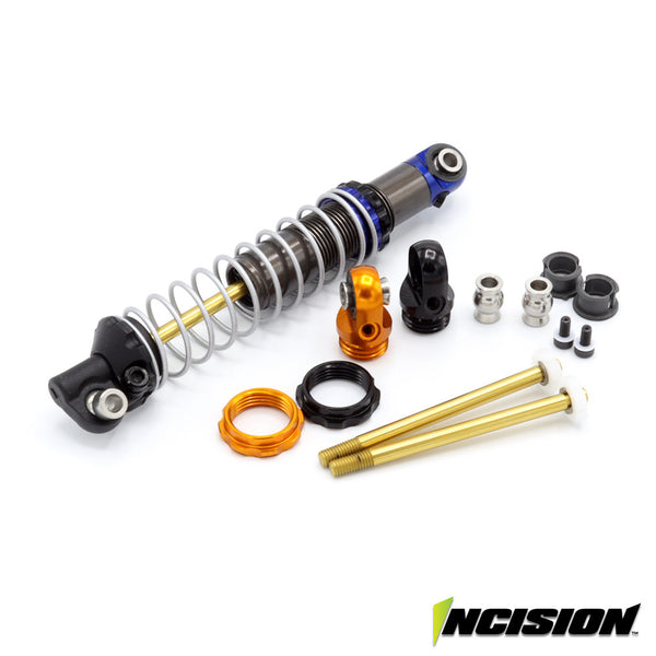 Incision S8E Machined Aluminum Shock Cap - Orange