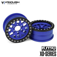 VANQUISH KMC 2.2 XD229 MACHETE BLUE ANODIZED (2)