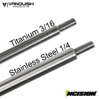 Incision RR10 Bomber 1/4 Stainless Steel 8pcs Link Kit