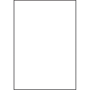 Styrene Sheets, White, .030 x 7.6" x 11" (4)