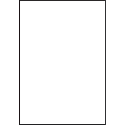 Styrene Sheets, White, .030 x 7.6" x 11" (4)