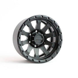Pit Bull 1.9 Raceline CLUTCH Aluminum Wheels, Black (4)