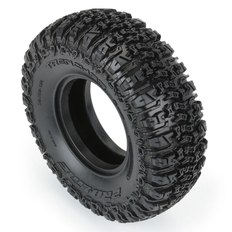 Pro-Line 4.19" Trencher 1.9 Predator F/R Crawler Tires, Class 1 (2)