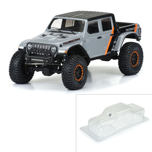 Pro-Line 1/10 2020 Jeep Gladiator Rubicon Clear Body 12.3" (313mm) Wheelbase Scale Crawlers