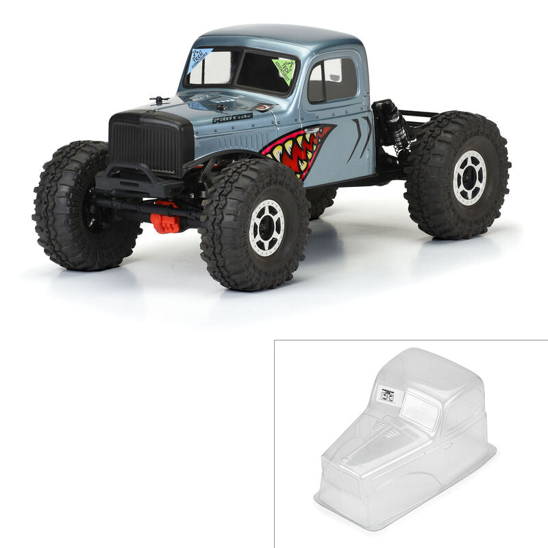 Pro-Line Racing 1/10 Comp Wagon Cab-Only Clear Body 12.3" (313mm) Wheelbase Crawlers