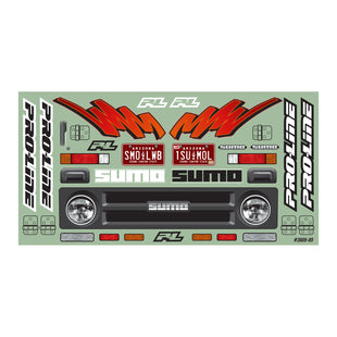 Pro-Line 1/10 Sumo L Clear Body with 2.3" (313mm) Wheelbase Crawlers