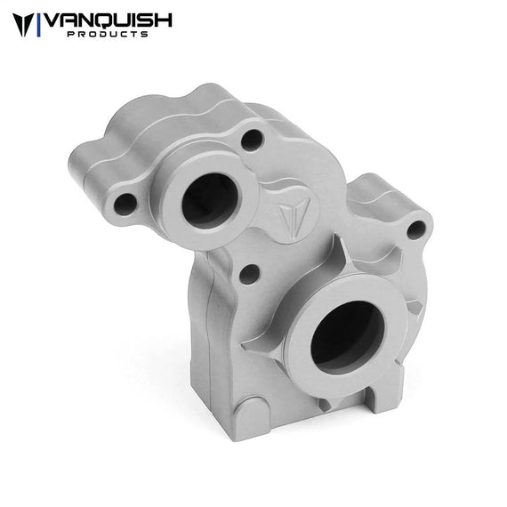 VANQUISH PRODUCTS SCX10 ALUMINUM TRANSMISSION HOUSING CLEAR ANODIZED