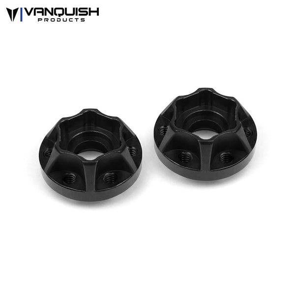 VANQUISH SLW 350 WHEEL HUB BLACK ANODIZED