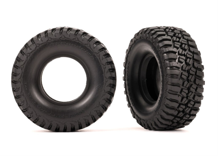 Traxxas BFGoodrich® 1.0 Mud-Terrain™ T/A® KM3 Tires (2): TRX-4M, TRX4M