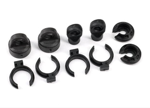 Traxxas Shock Caps (2), Spring Perches (2), Rod Ends (2),  Spring Preload Spacers (4): TRX-4M, TRX4M