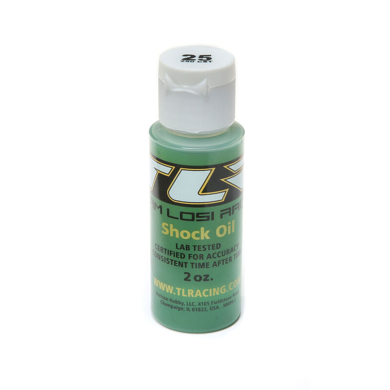 Team Losi Racing Silicone Shock Oil (2oz) (25wt)