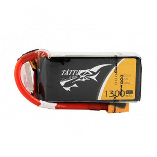 Tattu 1300mAh 3S 75C Lipo Battery Pack With XT60 Plug