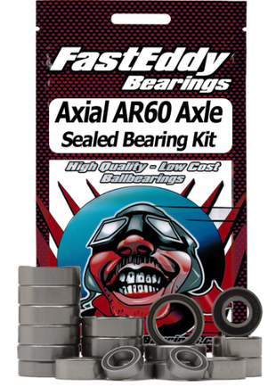 FastEddy Bearings Axial AR60 Axle Sealed Bearing Kit (Single Axle Set)