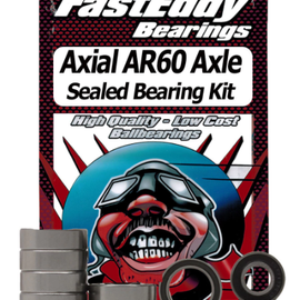 FastEddy Bearings Axial AR60 Axle Sealed Bearing Kit (Single Axle Set)