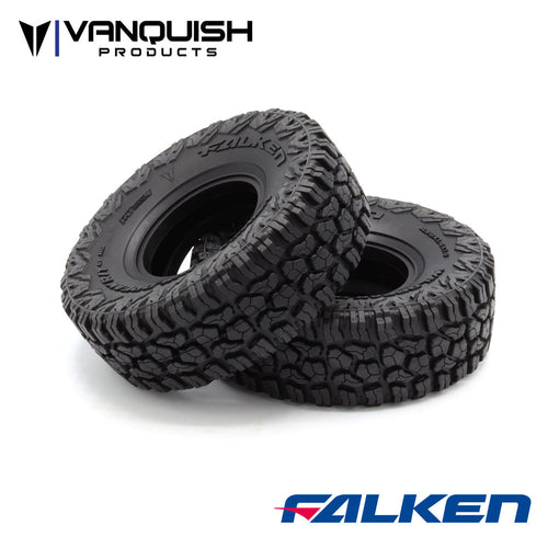 Vanquish 4.19 Falken Wildpeak R/T 1.9 Tires Red Compound (2)