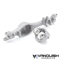 VANQUISH F10T ALUMINUM FRONT AXLE HOUSING - CLEAR ANODIZED