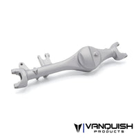 VANQUISH F10T ALUMINUM FRONT AXLE HOUSING - CLEAR ANODIZED