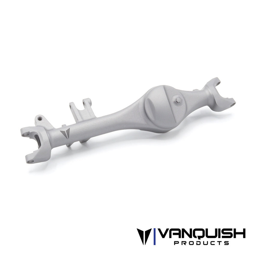 VANQUISH F10T ALUMINUM FRONT AXLE HOUSING - CLEAR ANODIZED
